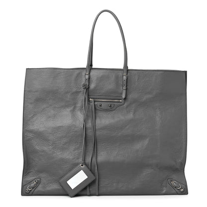 Balenciaga Veau Papier A3 Tote Grey 1 of 17