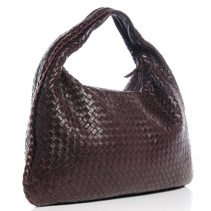 Bottega Veneta Nappa Intrecciato Large Veneta Hobo Ebano 3 of 8