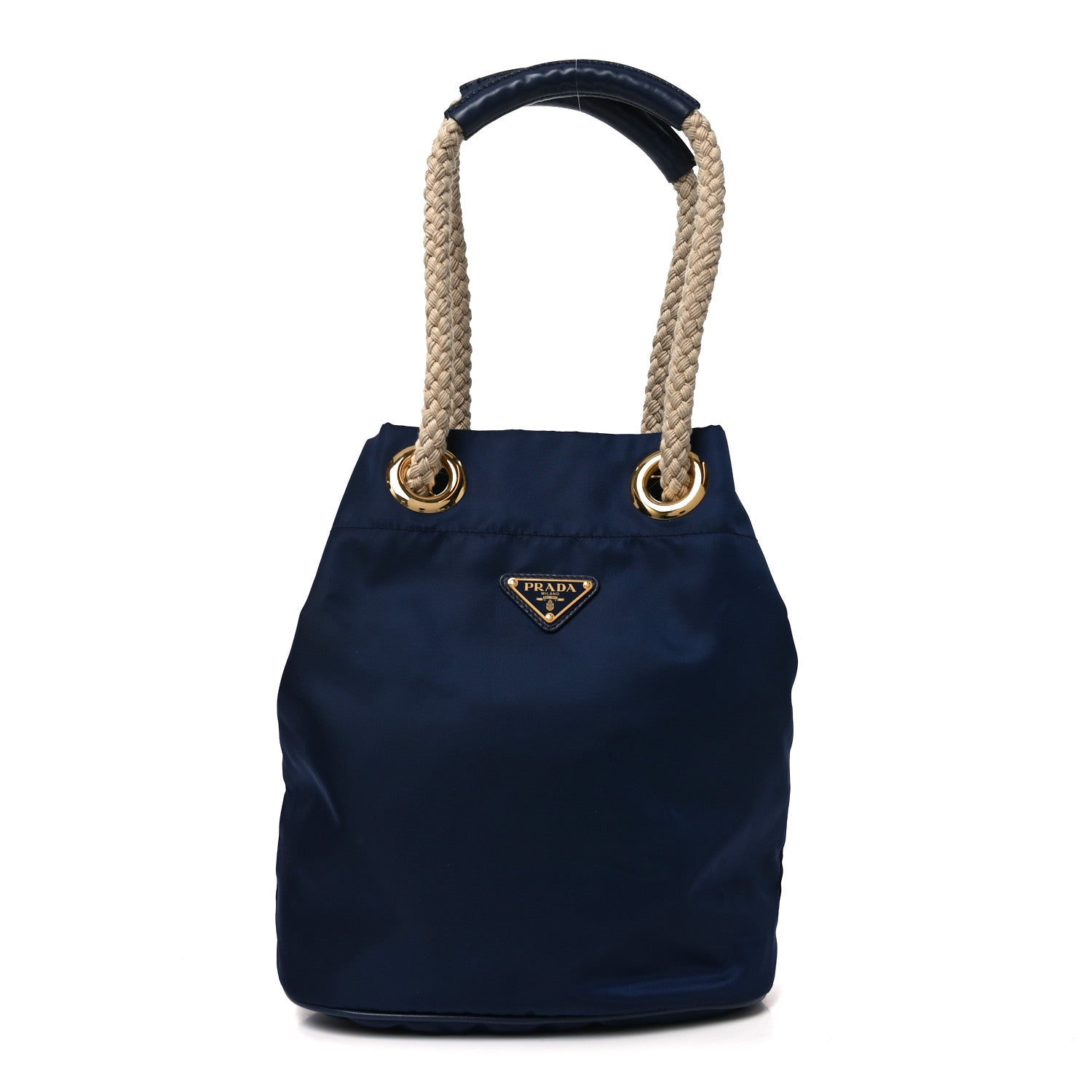 Prada Re-Nylon Triangle Mariner Bucket Bag Baltico 1 of 9