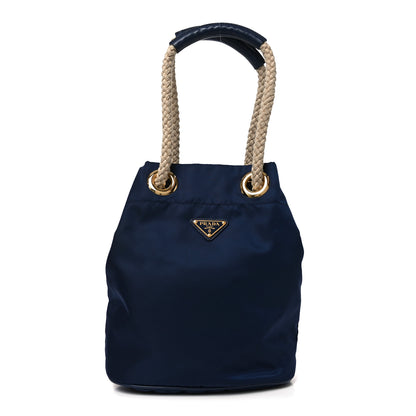 Prada Re-Nylon Triangle Mariner Bucket Bag Baltico 1 of 9