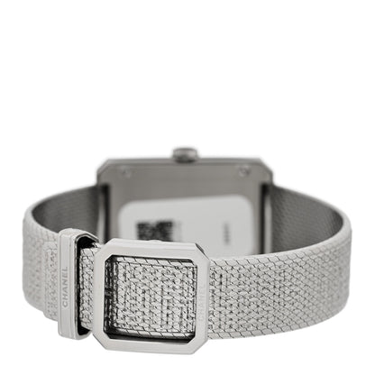 Chanel Stainless Steel 26mm Boy-friend Tweed Quartz Watch Black 3 of 6