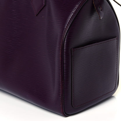 Louis Vuitton Epi Speedy 30 Cassis 22 of 23
