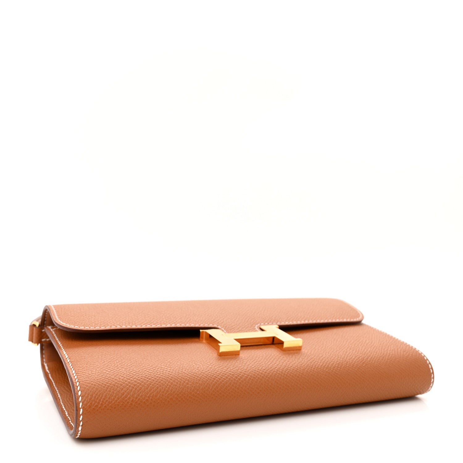 Hermes Epsom Constance Long Wallet To Go Gold 4 of 11