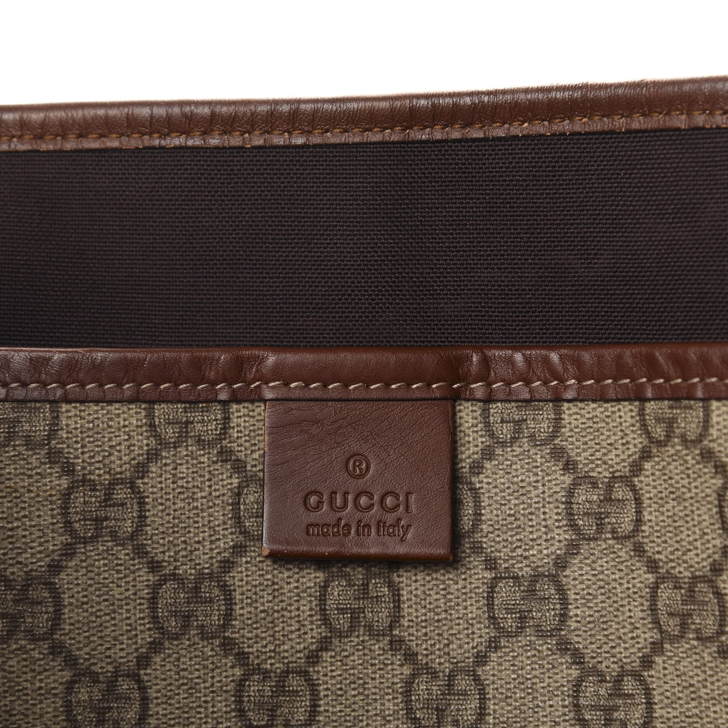 Gucci GG Plus Monogram Medium Signature Web Loop Tote Brown 12 of 14