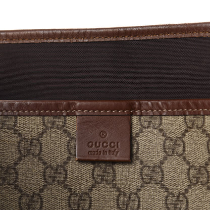 Gucci GG Plus Monogram Medium Signature Web Loop Tote Brown 12 of 14