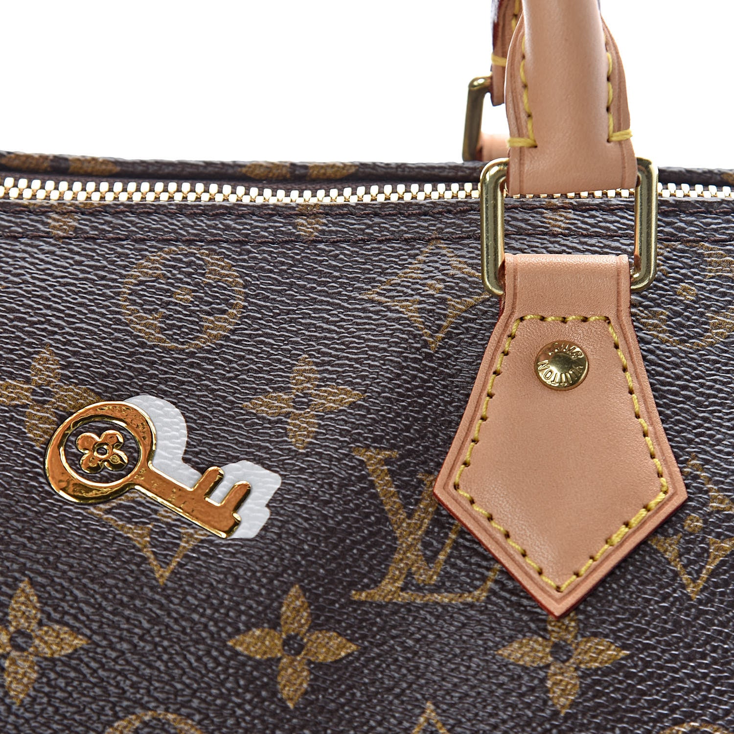 Louis Vuitton Monogram Love Lock Speedy Bandouliere 30 452795