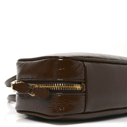Miu Miu Naplak Patent Small Beau Top Handle Bag Palissandro 8 of 9