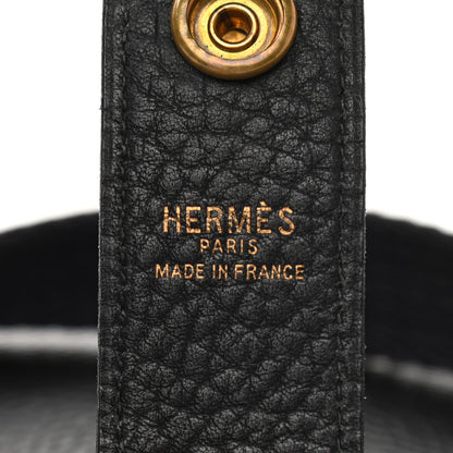 Hermes Taurillon Clemence Rodeo Black 6 of 16
