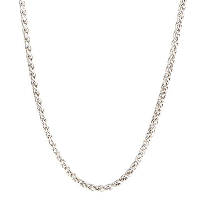 David Yurman Sterling Silver 4mm Wheat Chain Necklace 1 of 5
