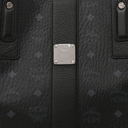 MCM Visetos Medium Reversible Shopper Tote Black 10 of 15