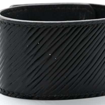 Louis Vuitton Epi Electric Twist It Cuff 17 Black 6 of 7