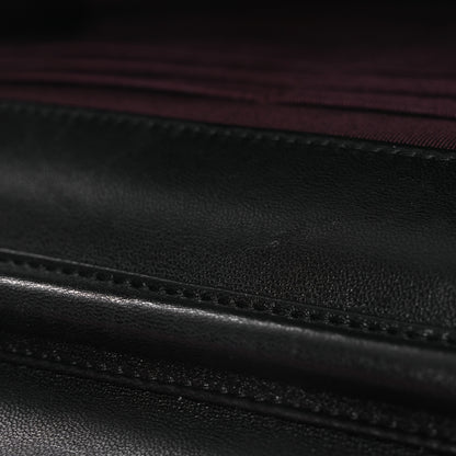 Chanel Lambskin Quilted Wallet On Chain WOC Black 12 of 14