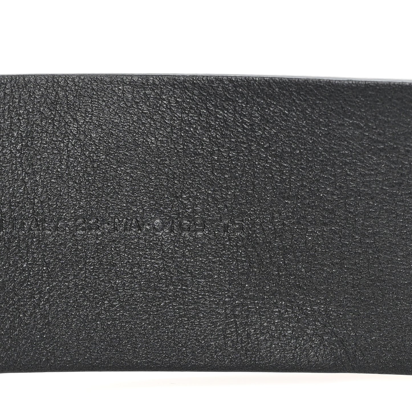 Calfskin Diorquake Belt 75 30 Black