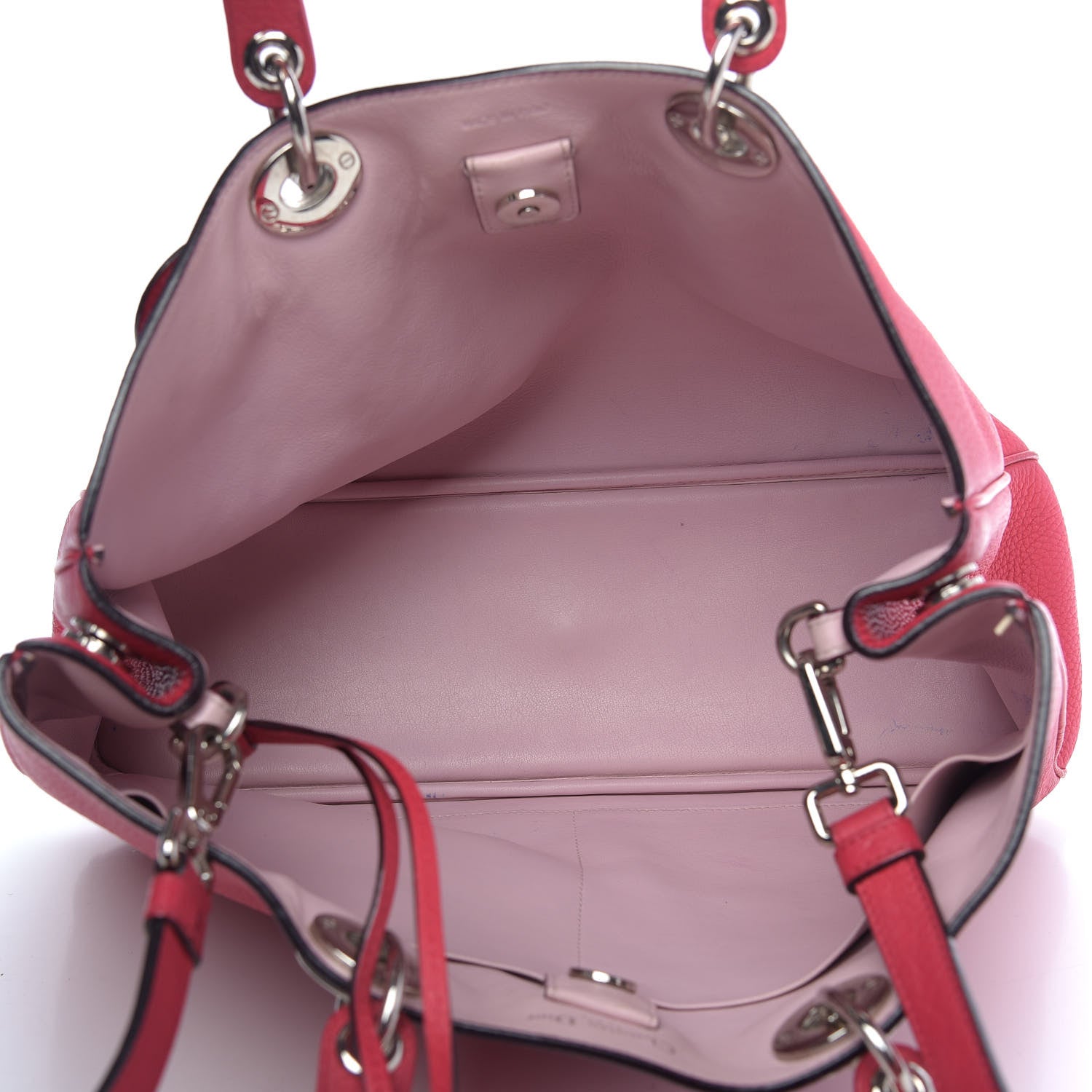 Christian Dior Bullcalf Large Diorissimo Fuchsia 6 of 15