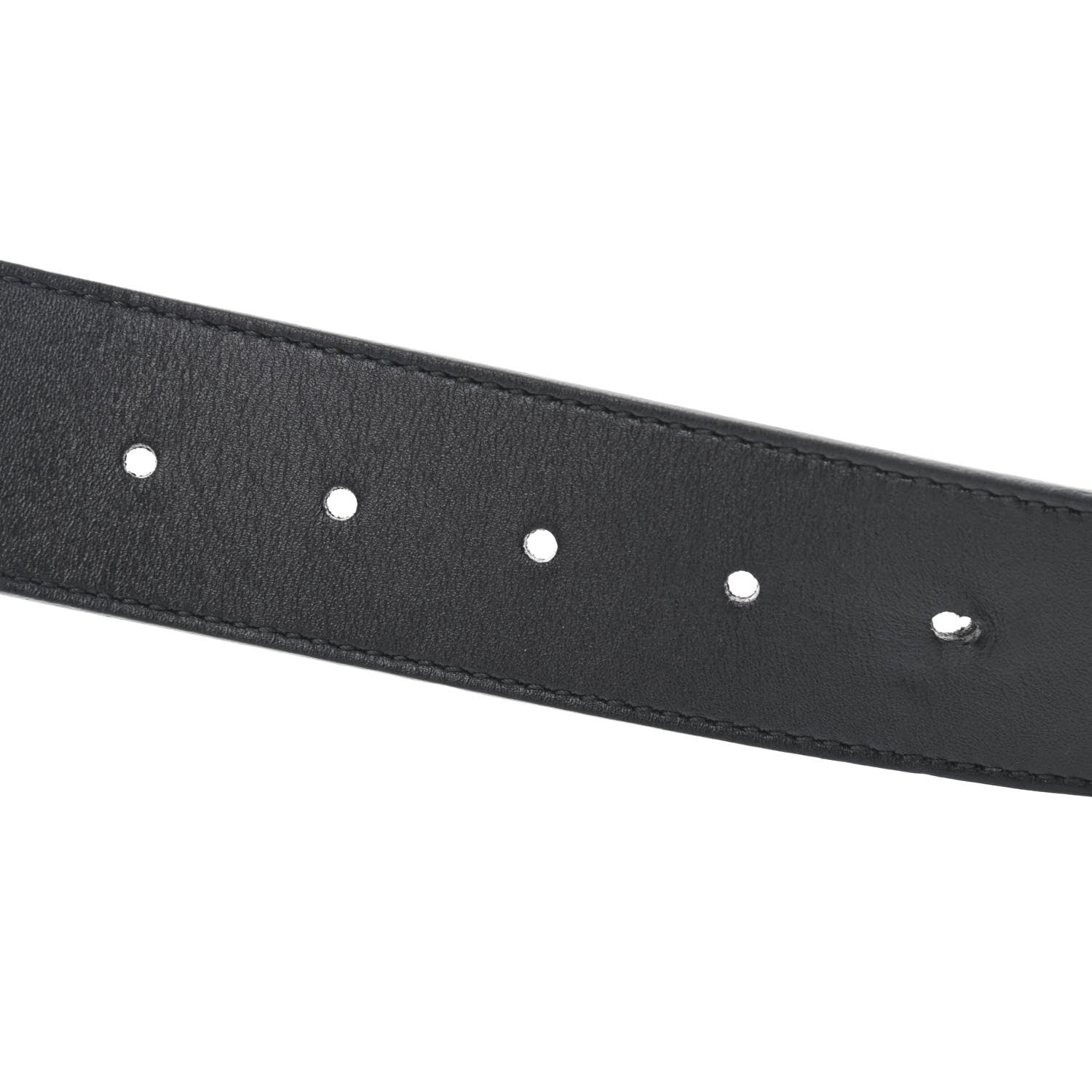 Gucci Calfskin Double G 40mm Belt 80 32 Black 4 of 6