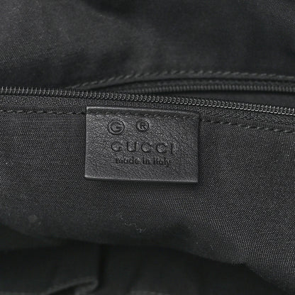 Gucci Guccissima Large GG Charm Convertible Dome Satchel Black 6 of 11