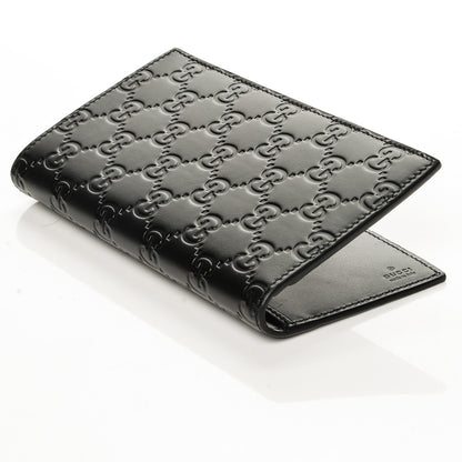 Gucci Guccissima Margaux Calfskin Avel Wallet Black 5 of 7
