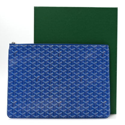 Goyard Goyardine Senat Pochette GM Sky Blue 7 of 7