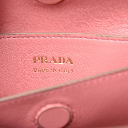 Prada Saffiano Cuir Medium Double Bag Cammeo Rosa 7 of 8