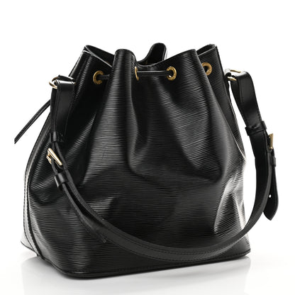 Louis Vuitton Epi Petit Noe Black 3 of 11