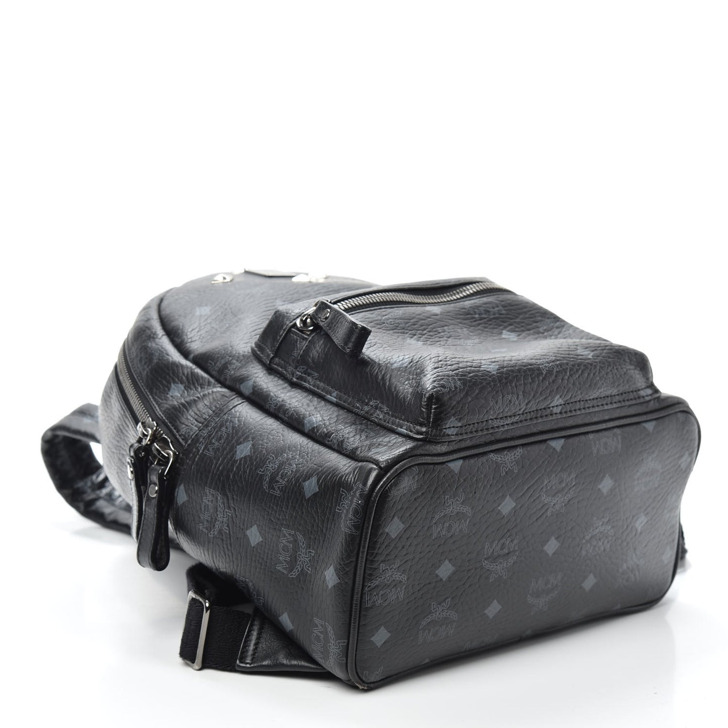 Visetos Studded Small Dual Stark Backpack Black