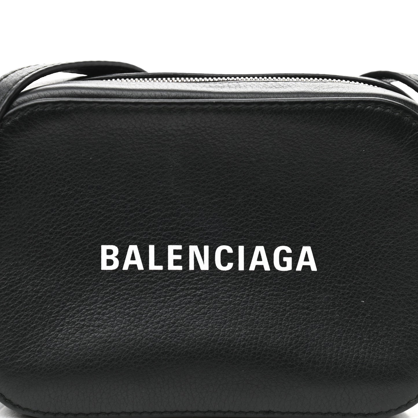 Calfskin Logo XS Everyday Camera Bag Black