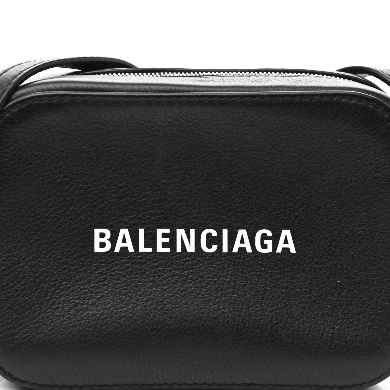Balenciaga Calfskin Logo XS Everyday Camera Bag Black 7 of 10