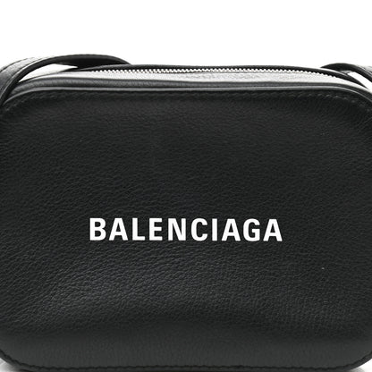 Balenciaga Calfskin Logo XS Everyday Camera Bag Black 7 of 10