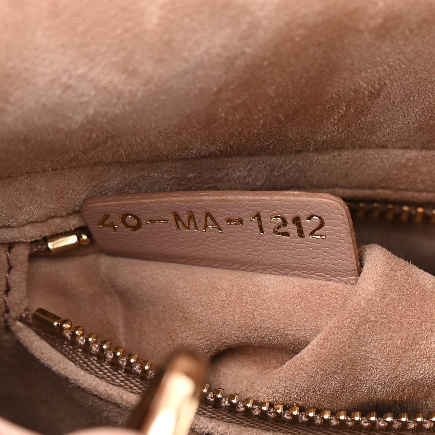 Lambskin Cannage Mini Lady Dior Blush