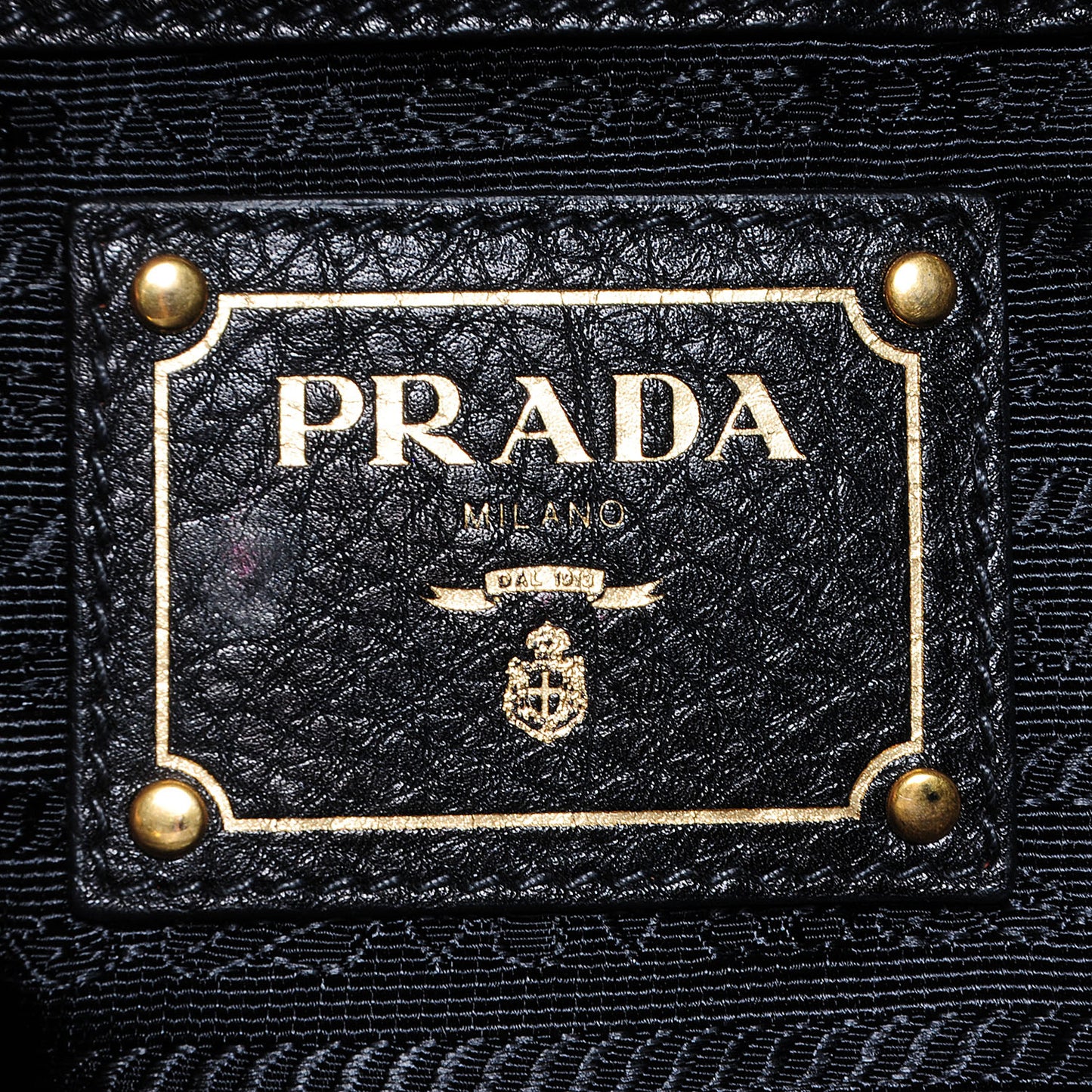 Vitello Daino Tote Nero Black