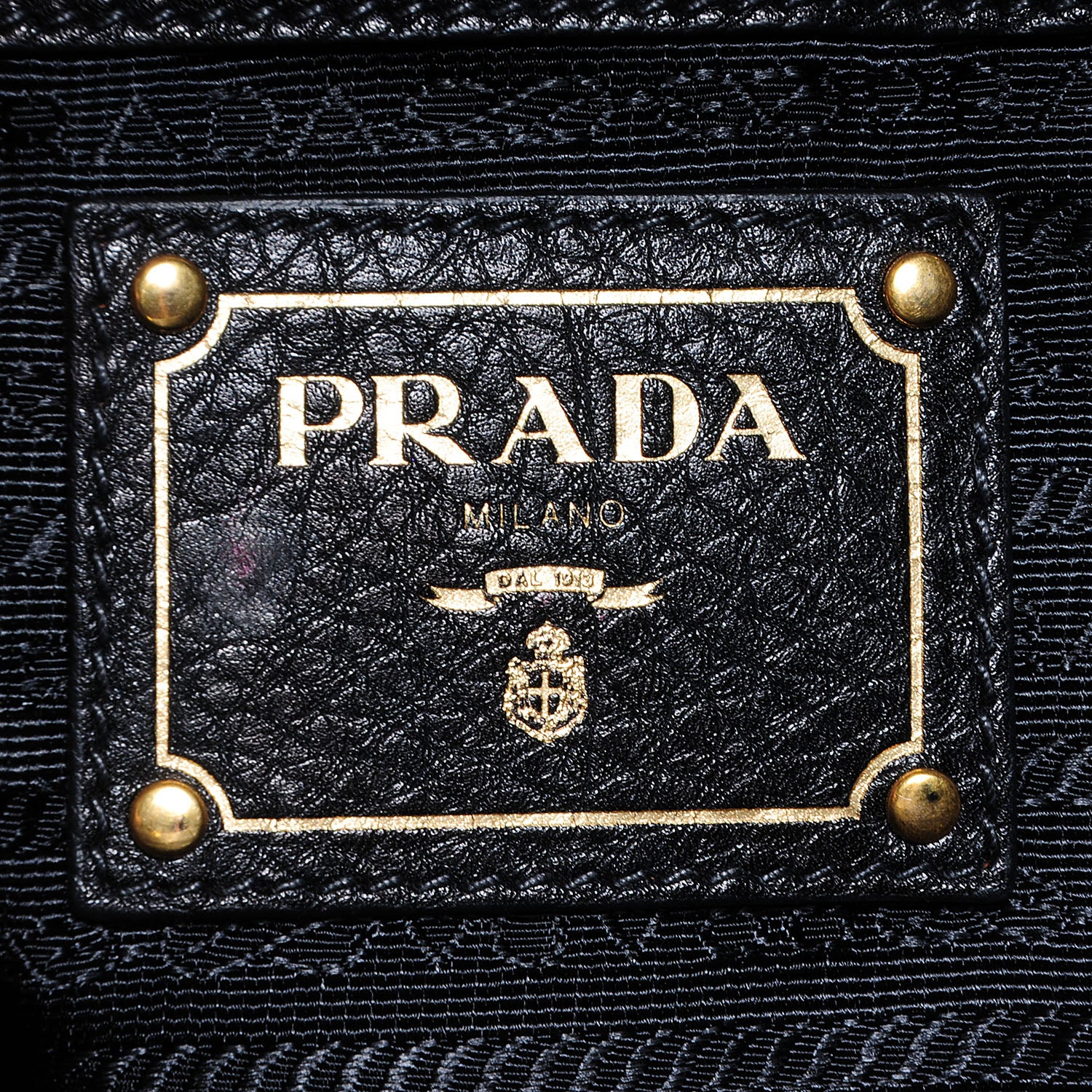 Prada Vitello Daino Tote Nero Black 11 of 13