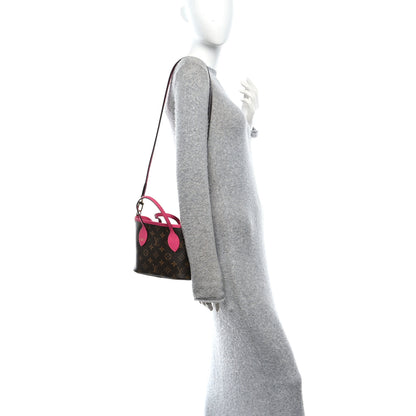 Louis Vuitton Monogram Neverfull Inside Out Bandouliere BB Rose Pondichery 2 of 20
