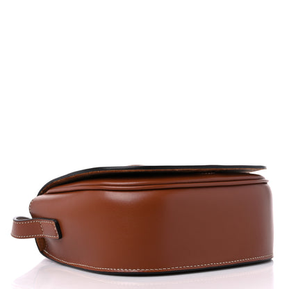 Celine Smooth Calfskin Cuir Triomphe Folco Crossbody Bag Tan 3 of 8