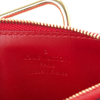 Louis Vuitton Vernis Key Pouch Pomme D'Amour 6 of 9