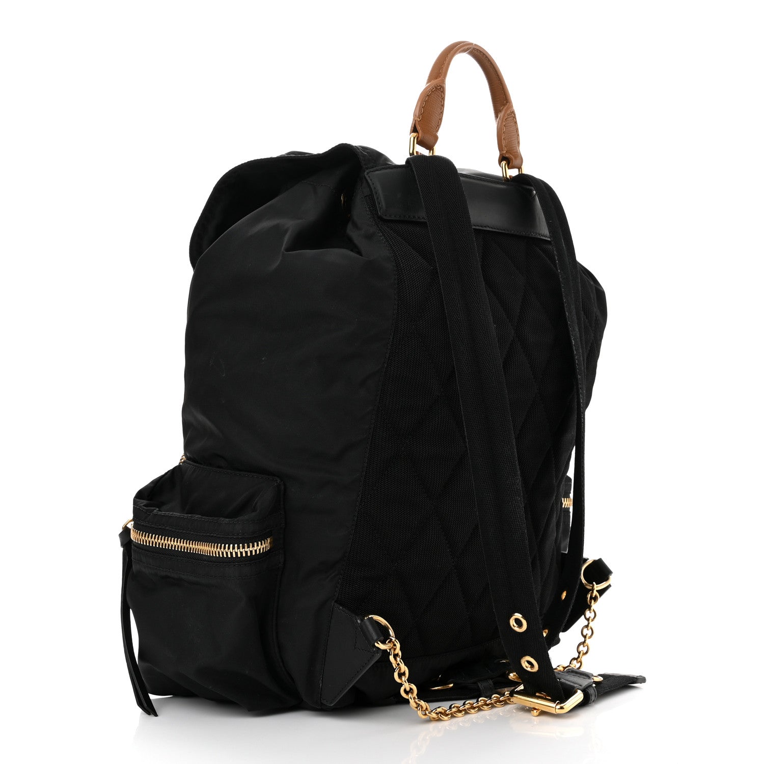 Burberry Nylon Medium Rucksack Backpack Black 3 of 11