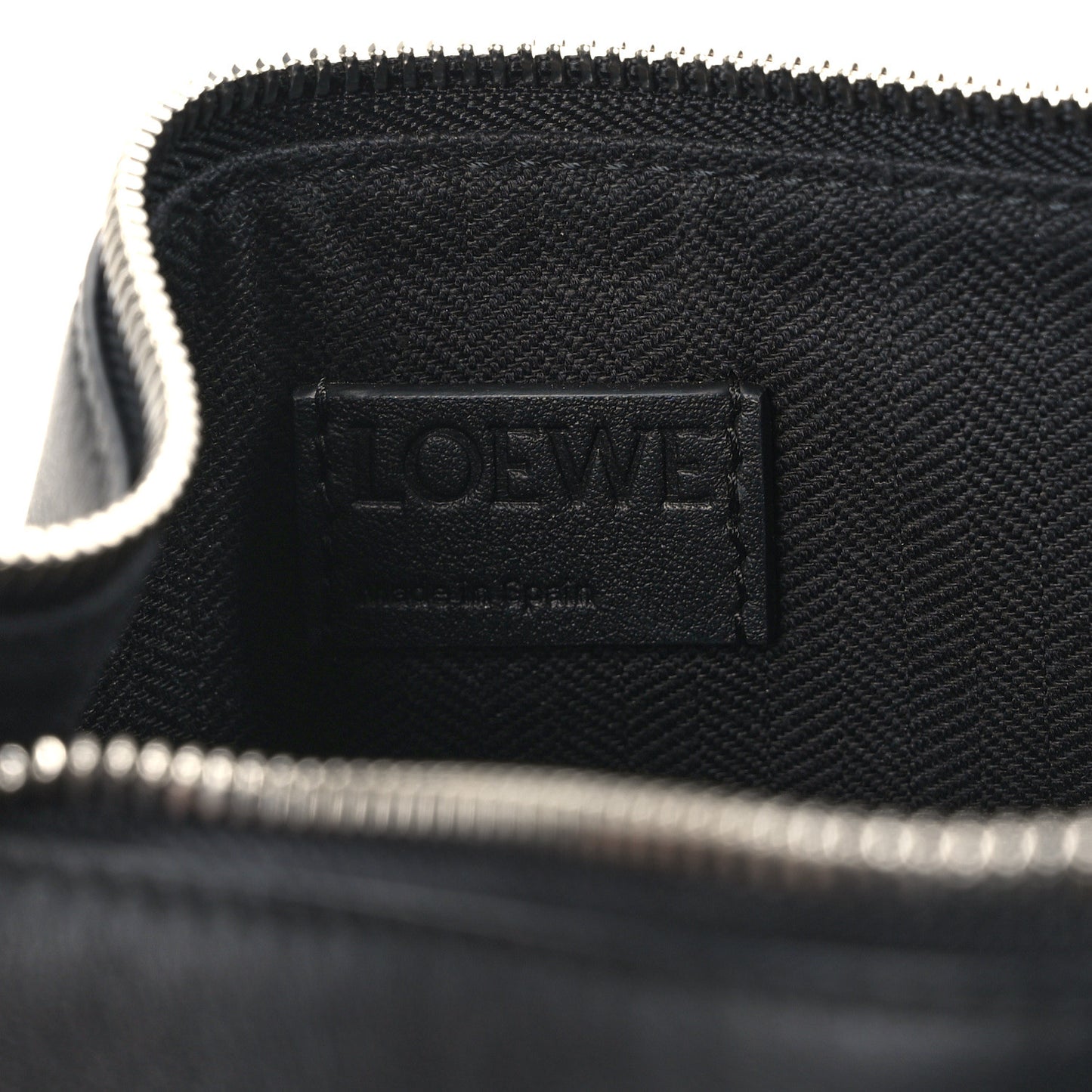 Calfskin Mini Hammock Hobo Black
