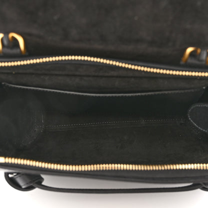 Celine Grained Calfskin Micro Belt Bag Black 5 of 10