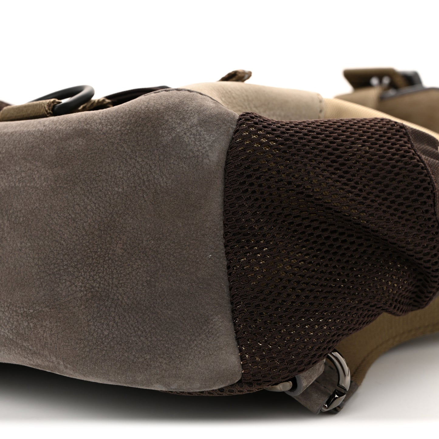 Nylon Nubuck G-Trail Small Sling Bag Taupe Anthracite Sand