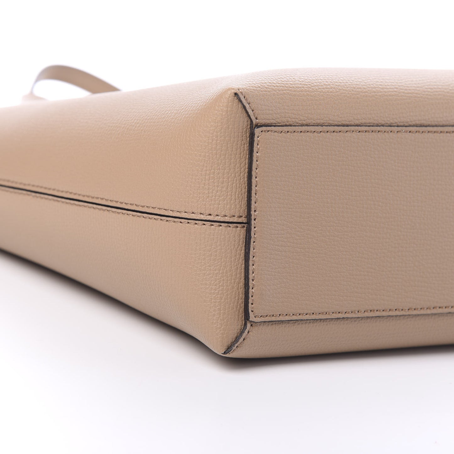 Haymarket Check Small Reversible Tote Mid Camel