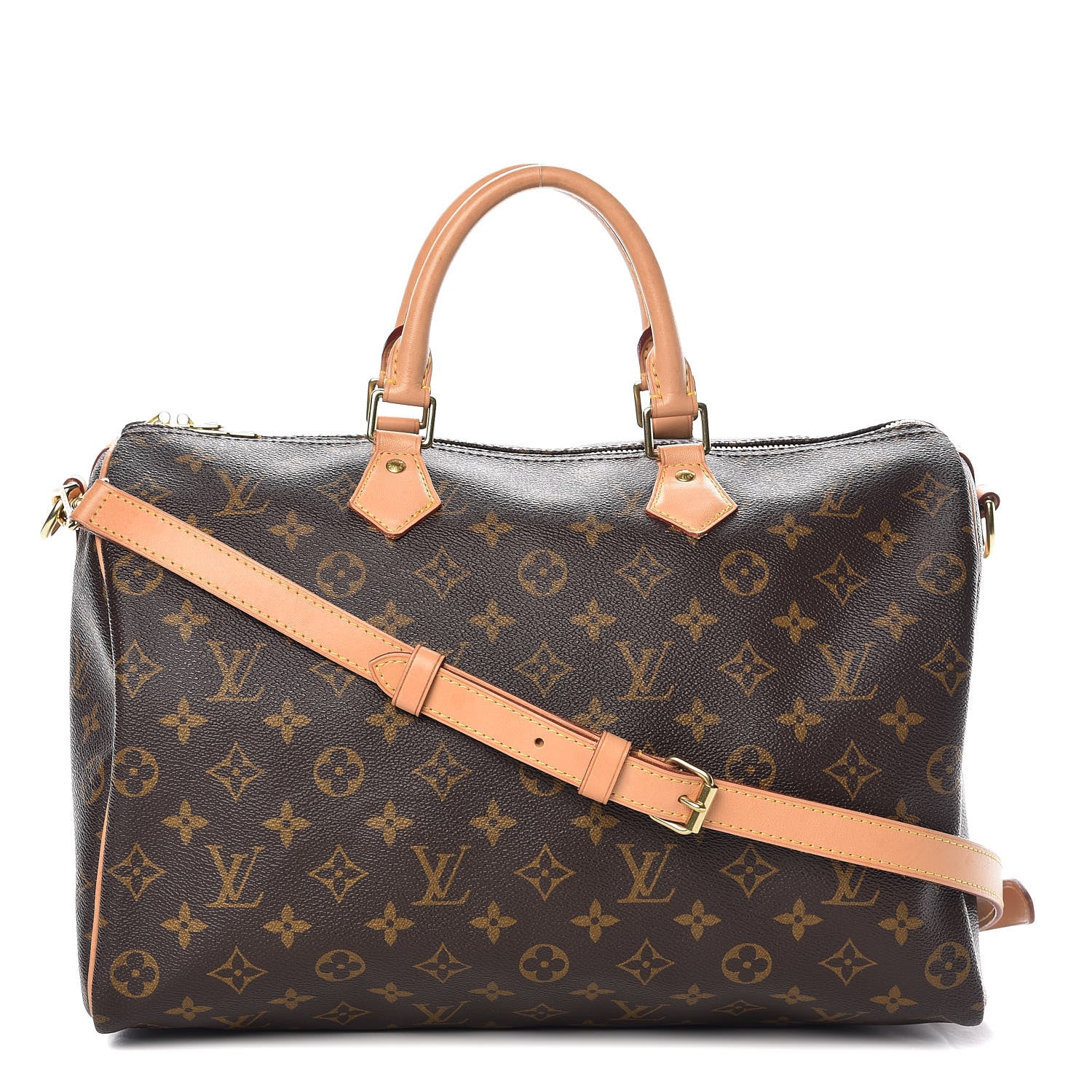 Louis Vuitton Monogram Speedy Bandouliere 35 1 of 14