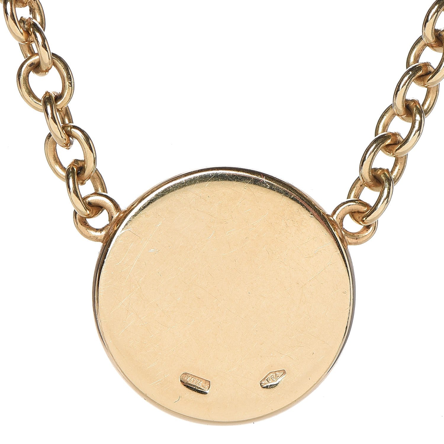 Bulgari 18K Yellow Gold Black Onyx BVLGARI BVLGARI Pendant Necklace 4 of 5