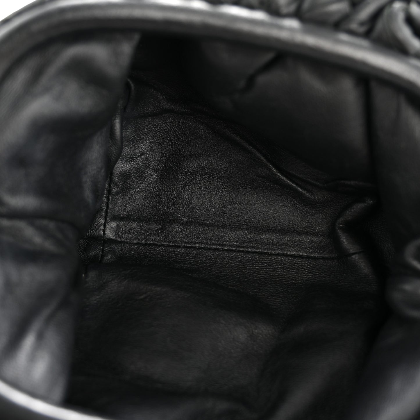 Nappa Intrecciato The Mini Pouch Black