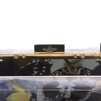 Valentino Garavani Plexiglass Camubutterfly Minaudiere Bag Multicolor 6 of 9