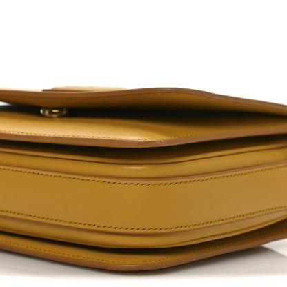 Saint Laurent Calfskin Le 61 Shoulder Bag Yellow 9 of 10