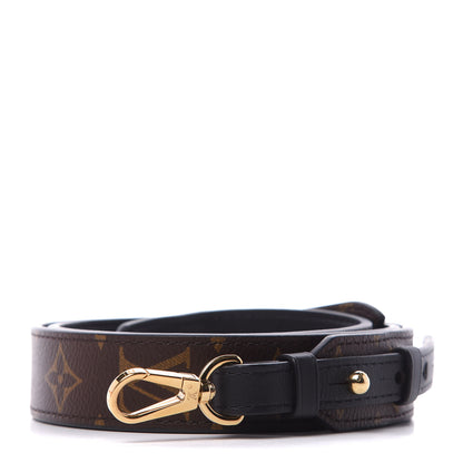Louis Vuitton Monogram Bandouliere Shoulder Strap XL Black 1 of 7