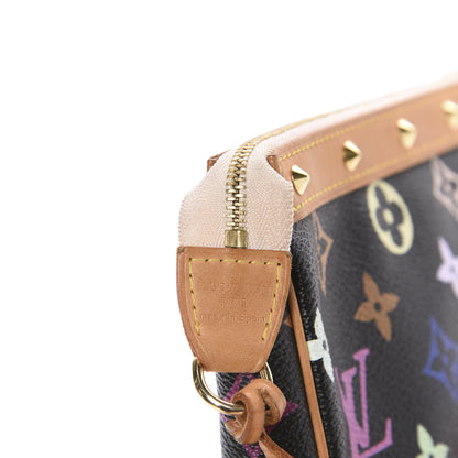 Louis Vuitton Monogram Multicolor Pochette Accessories Black 10 of 11