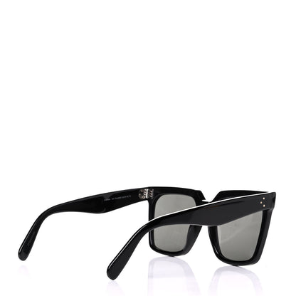 Celine Acetate Polarized Oversized Sunglasses CL4055IN Black 4 of 5