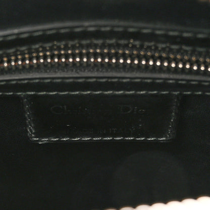 Christian Dior Patent Sequin Medium Lady Dior Black Multicolor 6 of 9