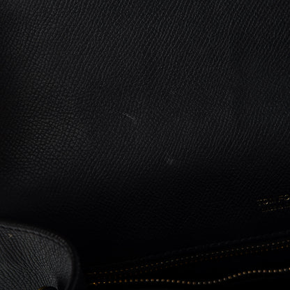 Tom Ford Calfskin Large T Clasp Tara Crossbody Bag Black 8 of 8