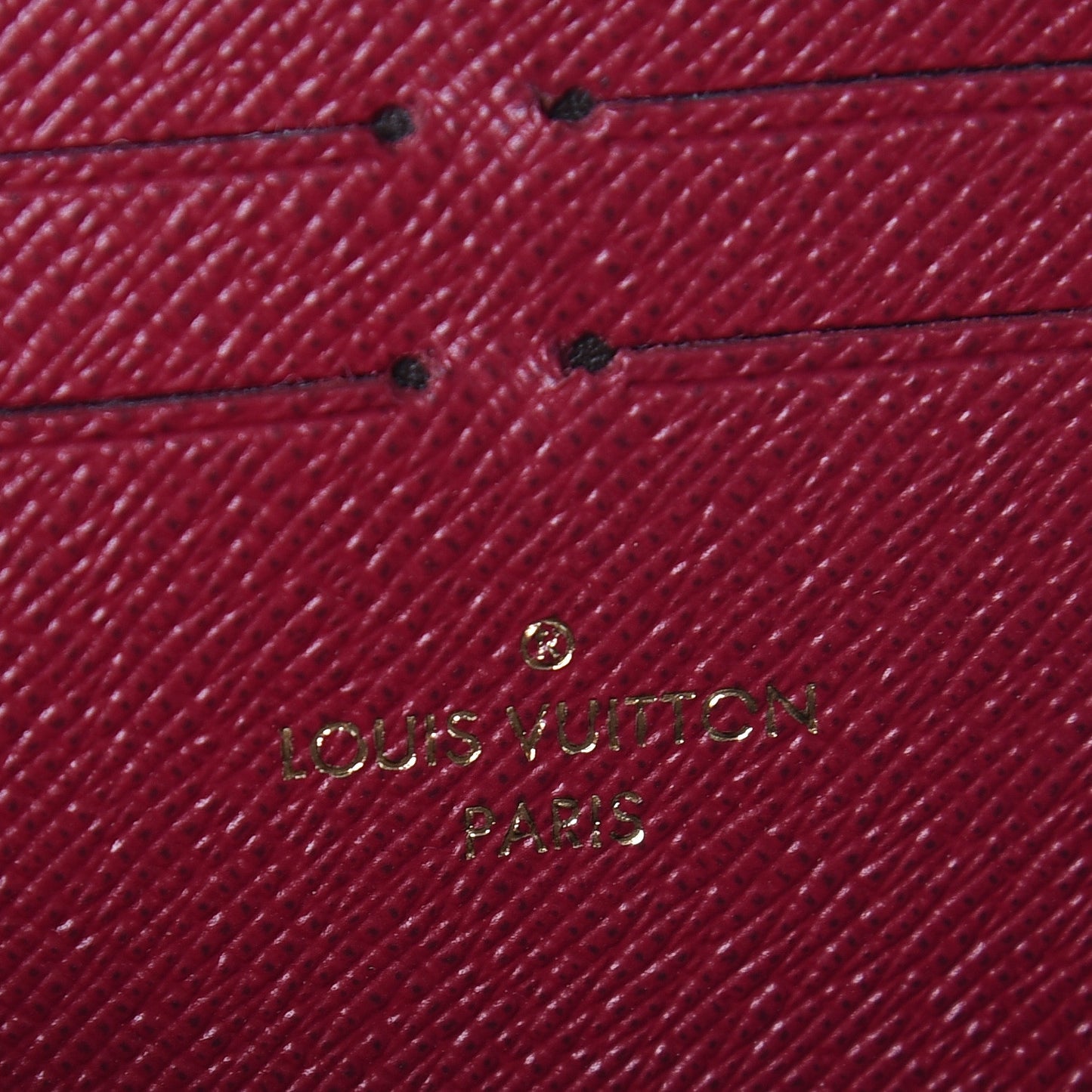 Monogram Clemence Wallet Fuchsia